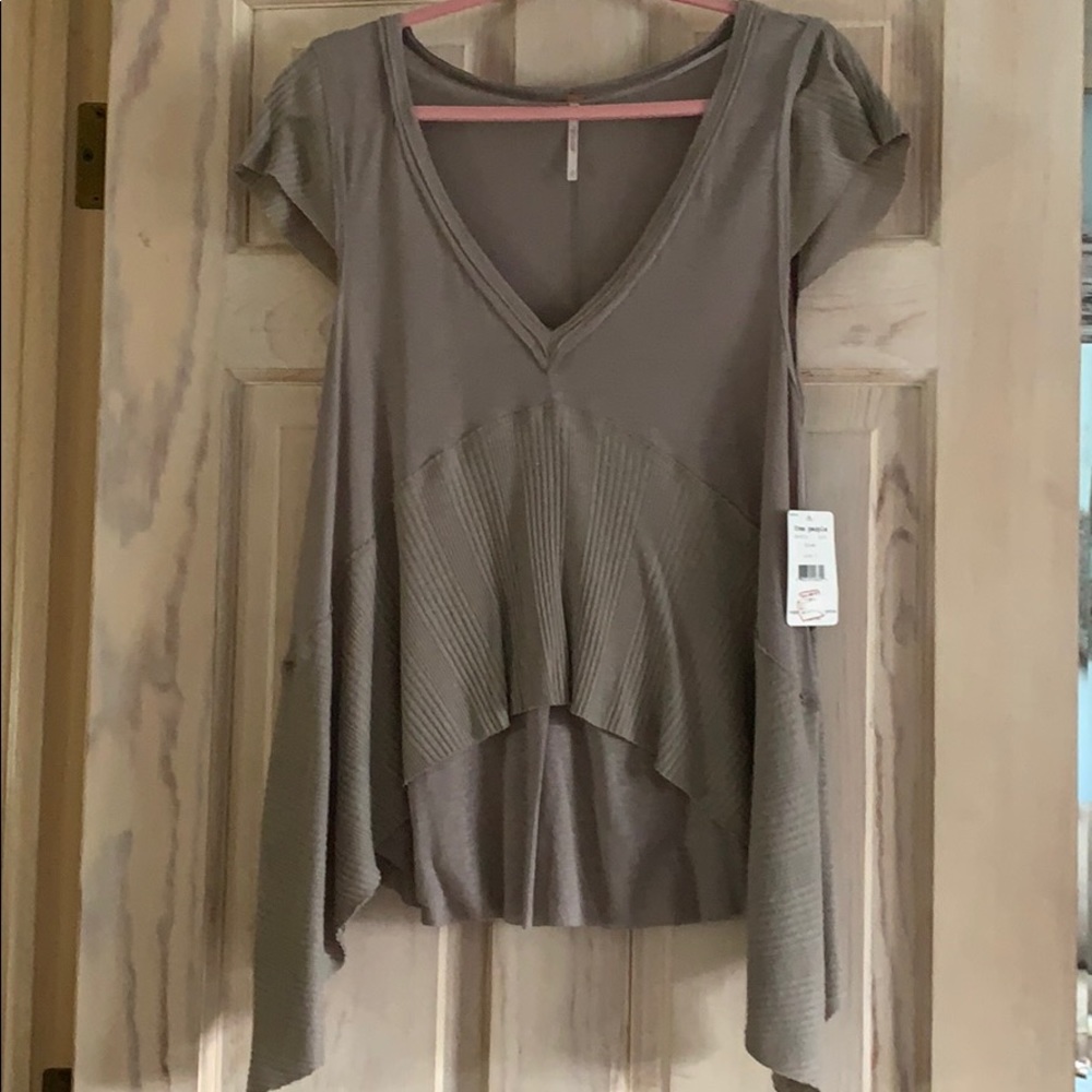 SALE! FP cap sleeve top S
